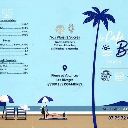 Les Rivages - 6p - Front De Mer, Piscine Apartmán